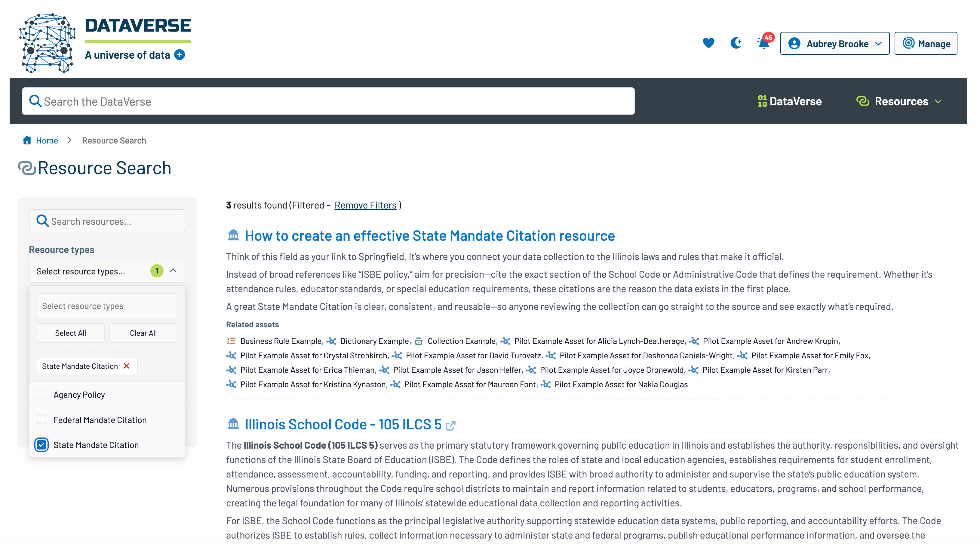 A screenshot of the resource_search.